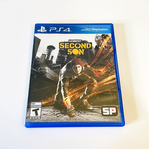 inFamous: Second Son PS4 (PlayStation 4, 2014) CIB, Complete, VG