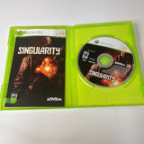 Singularity (Microsoft Xbox 360, 2010) CIB, Complete, VG Disc Surface Is As New!