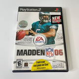 Madden NFL 06 (Sony PlayStation 2, 2005) PS2, Disc Surface Is As New!