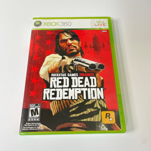 Red Dead Redemption Microsoft Xbox 360 CIB, Map Complete, Disc Surface Is As New