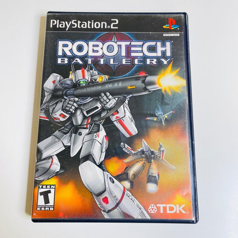 Robotech: Battlecry Sony PlayStation 2 PS2, CIB, Complete, VG
