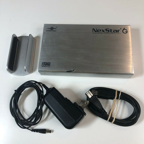 Vantec NexStar 6G 3.5" SATA III 6 Gb/s to USB 3.0 External Hard Drive Enclosure