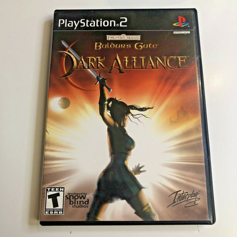 Baldur's Gate Dark Alliance (PlayStation 2, 2001) PS2