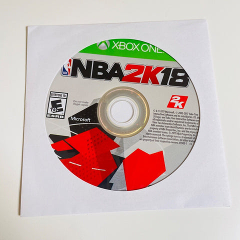 NBA 2K18 (Microsoft Xbox One, 2017) Disc