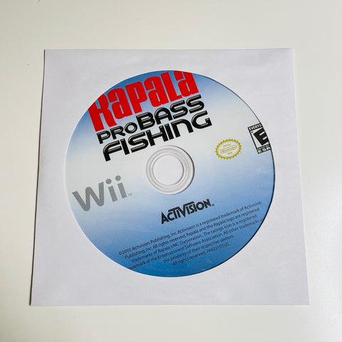 Rapala Pro Bass Fishing (Nintendo Wii Wii U) GAME