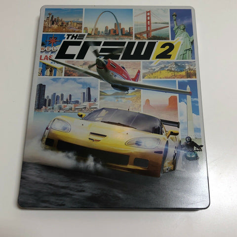 The Crew 2 - SteelBook Edition  (Sony PS4, 2018) with Game