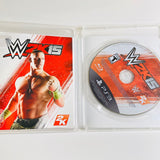 WWE 2K15 (Sony PlayStation 3, 2014) PS3, CIB, Complete, VG